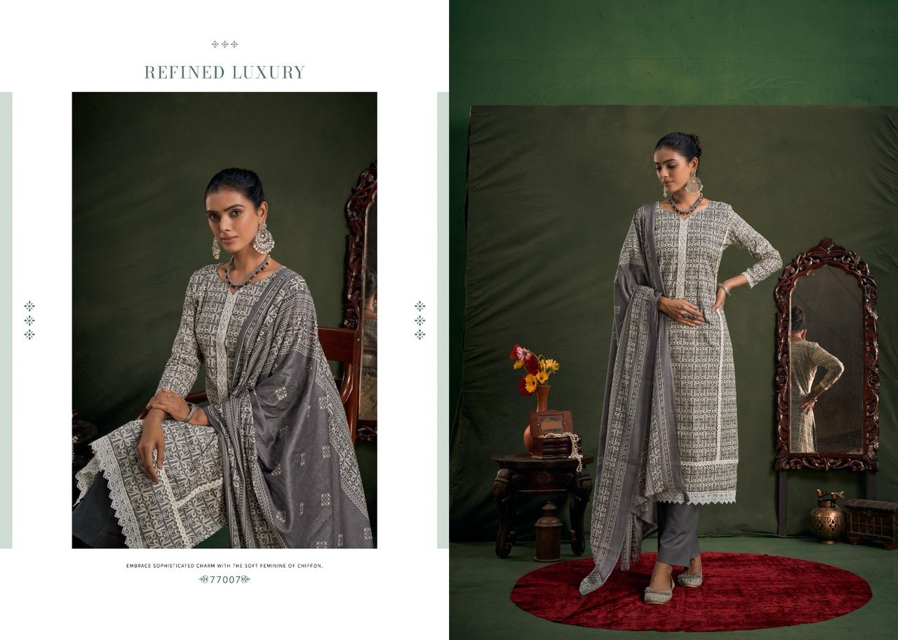 Nessa By Nishant Pure Lawn Cotton Printed Dress Material Suppliers In India
